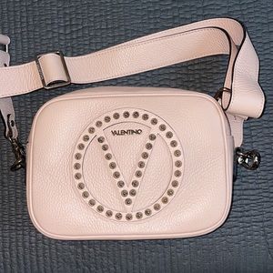 Valentino Mia Rock Studded Leather Crossbody Bag